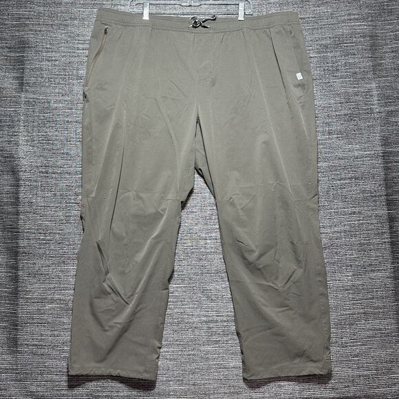 L.L. Bean Multisport Pants Men's Size 3XL Green Outdoor 4 Way Stretch 515264 - Picture 1 of 11